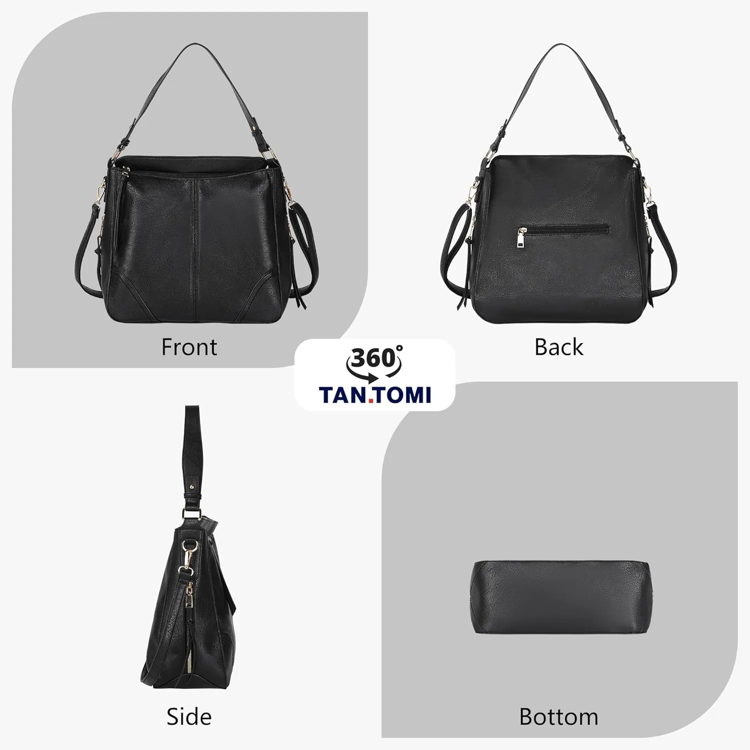 Handbags for Women Crossbody Bags Purses for Women Vegan Leather Shoulder Bag Hobo Bag for Travel Shopping