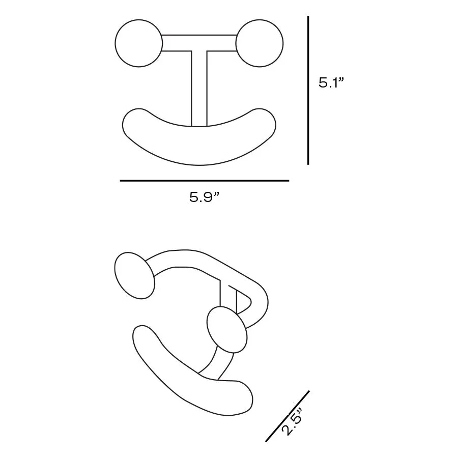 Happy Hook (Set of 4)