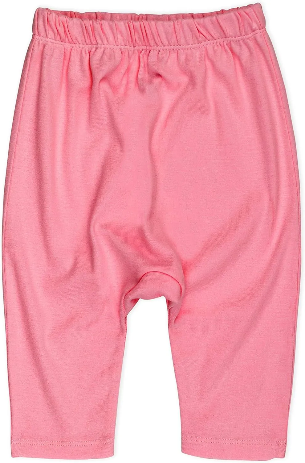 HonestBaby Multipack Harem Pants Roomy Fit Pull on Bottoms 100% Organic Cotton for Infant Baby Boys, Girls, Unisex
