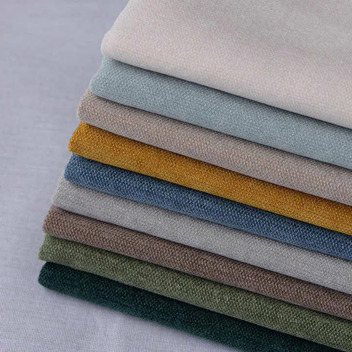 Hot Selling 24 Colours in Stock 280gsm-قماش أريكة من البوليستر