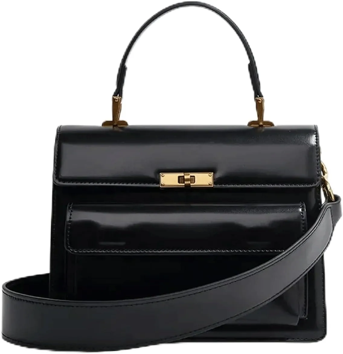 JSEIAJB Vintage Shoulder Crossbody Bags Women PU Leather Women's Trend Clutch Small Handbag