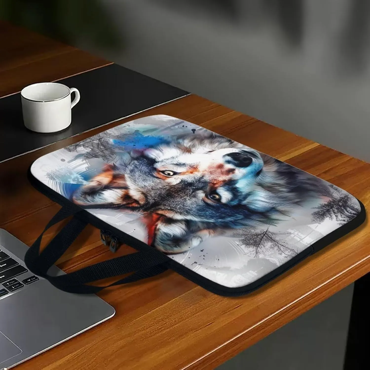 Laptop Bag for Men Women Tote Work Professional Computer Briefcase Waterproof Handbag Large