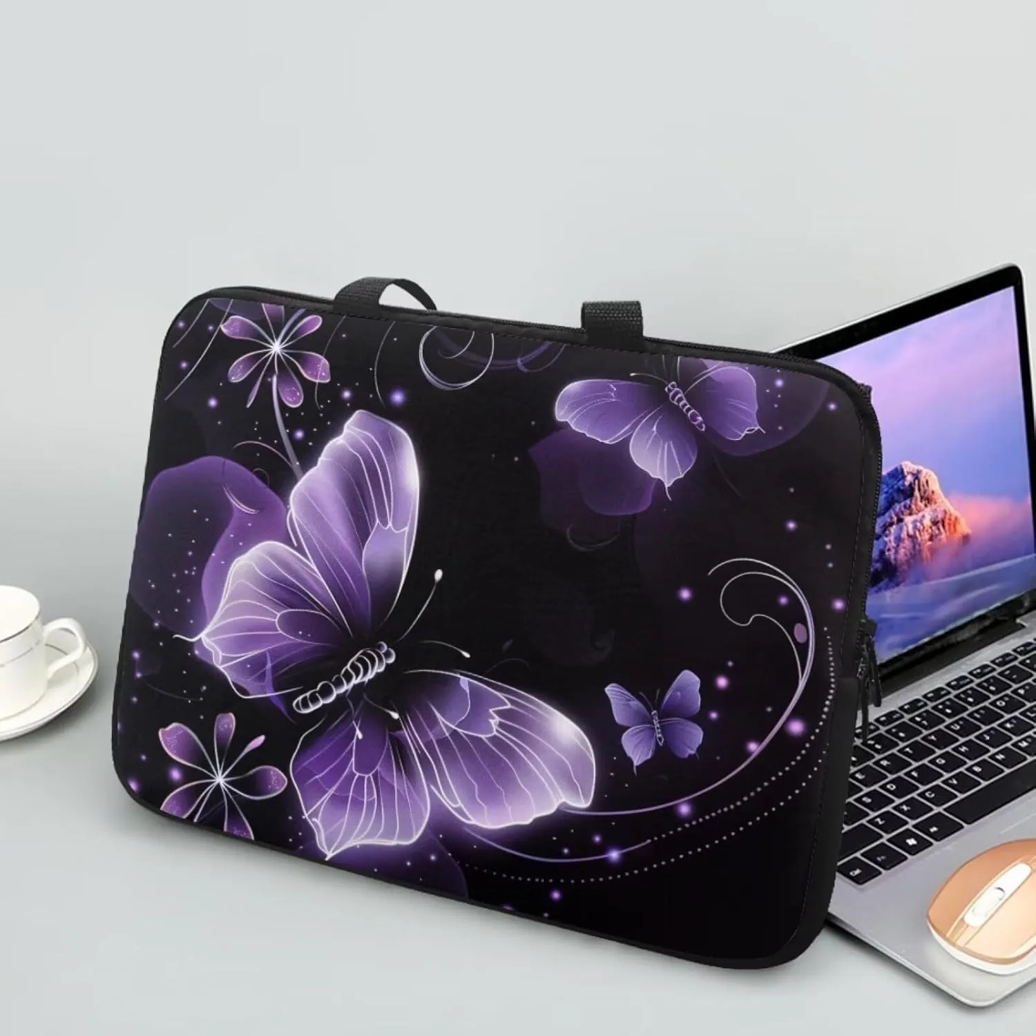 Laptop Bag for Men Women Tote Work Professional Computer Briefcase Waterproof Handbag Large