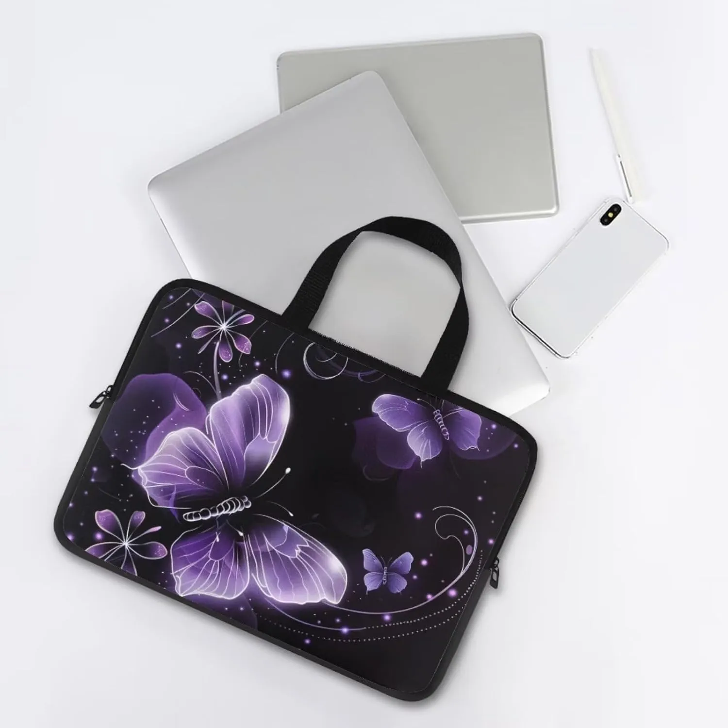 Laptop Bag for Men Women Tote Work Professional Computer Briefcase Waterproof Handbag Large
