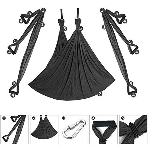 Large Bearing Aerial Yoga Hammock