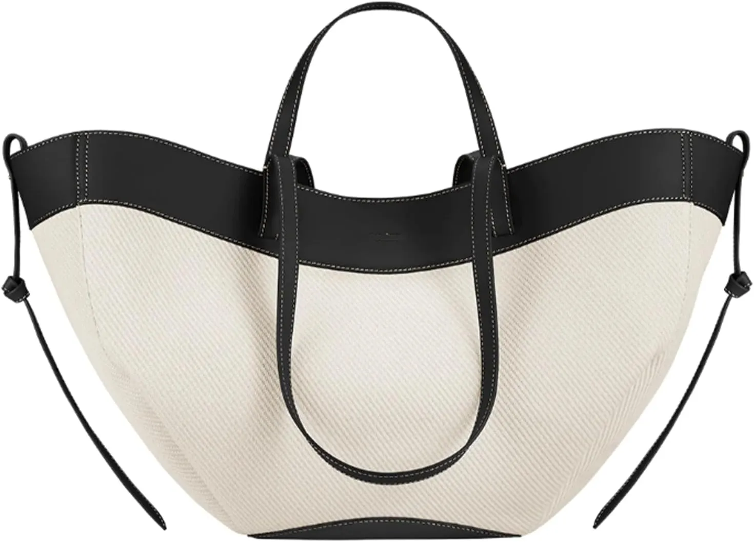 Large Capacity Tote Bag for Women, Fashion Vintage Shoulder Bag, Leather knitted Splicing Handbag Hobo Purse.