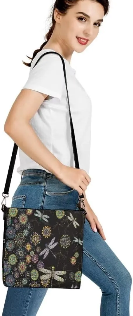 Leather Tote Bucket Bags for Women Stylish Top Handle Satchel Shoulder Purse Lightweight Bucket Handbag Tote Bag