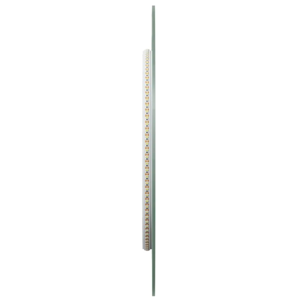 LED Bathroom Mirror 90x40 cm Oval