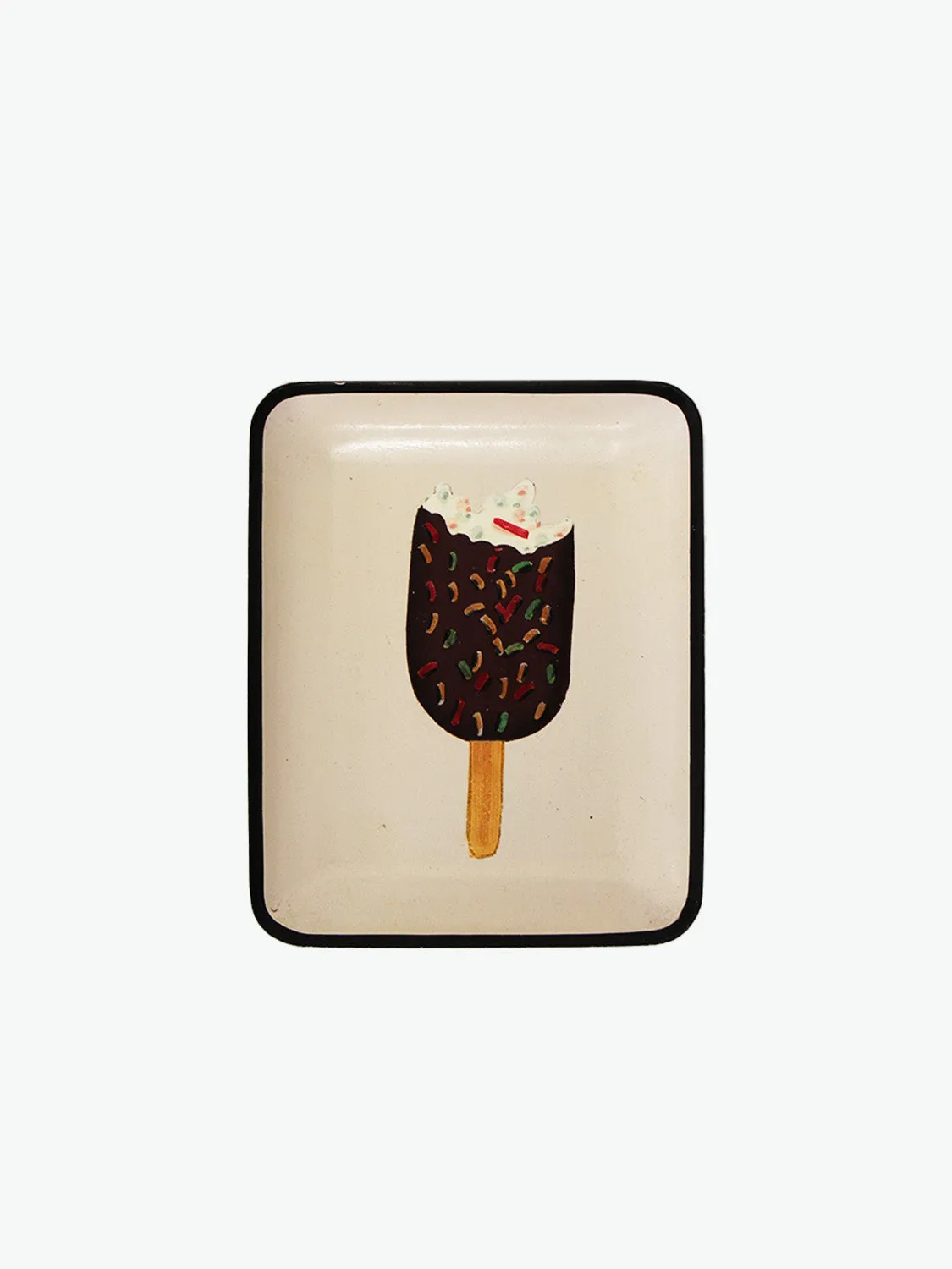 Les Ottomans Ice Cream Hand-Painted Change Tray