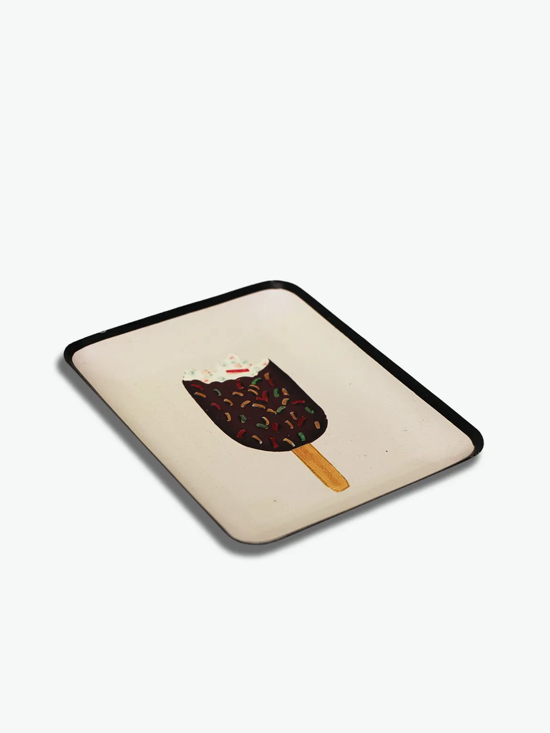 Les Ottomans Ice Cream Hand-Painted Change Tray