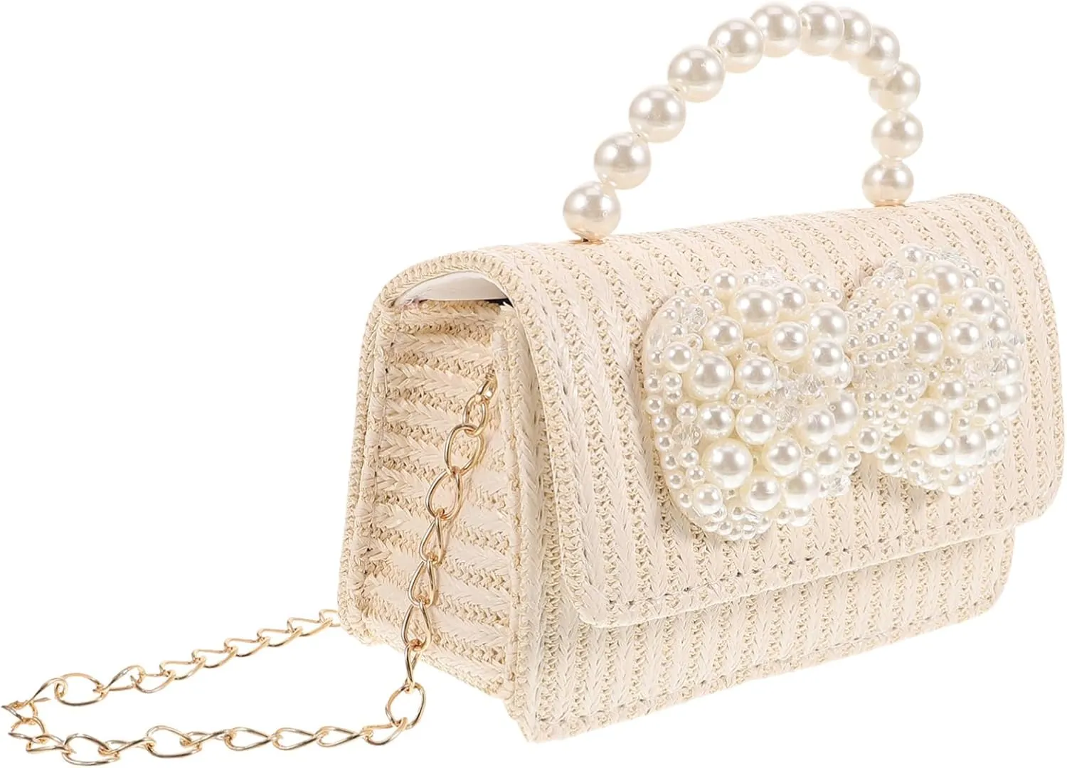 LIFKOME Decorative Phone Bag for Women Stylish Crossbody Bag Coin Phone Purse for Daily Use
