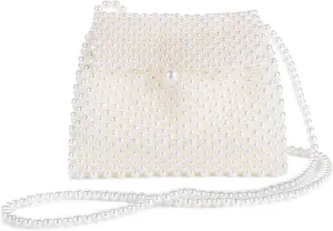 Luxury Pearl Bag Chain Bag Purse Bags, Artificial Pearl Clutch Crossbody Handmade Bags Evening Bags for Party Wedding Bridal Party Travel Prom 28