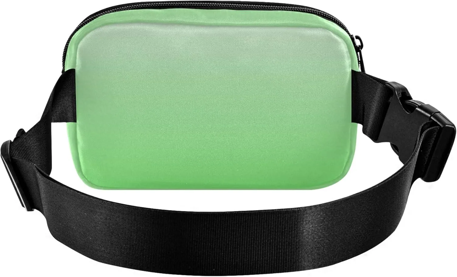 Magnolia Cobalt Green Gradient Fanny Packs Women Waterproof Hip Pack Belt Pouch Cute Travel Waist Pack for Men