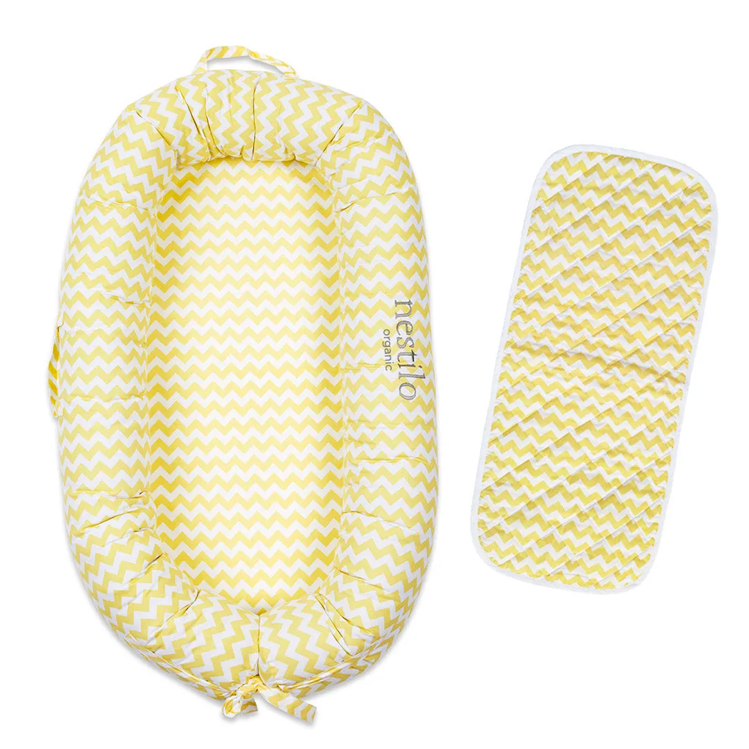 Masilo Kapok Organic Nestilo  Chevron Sunshine