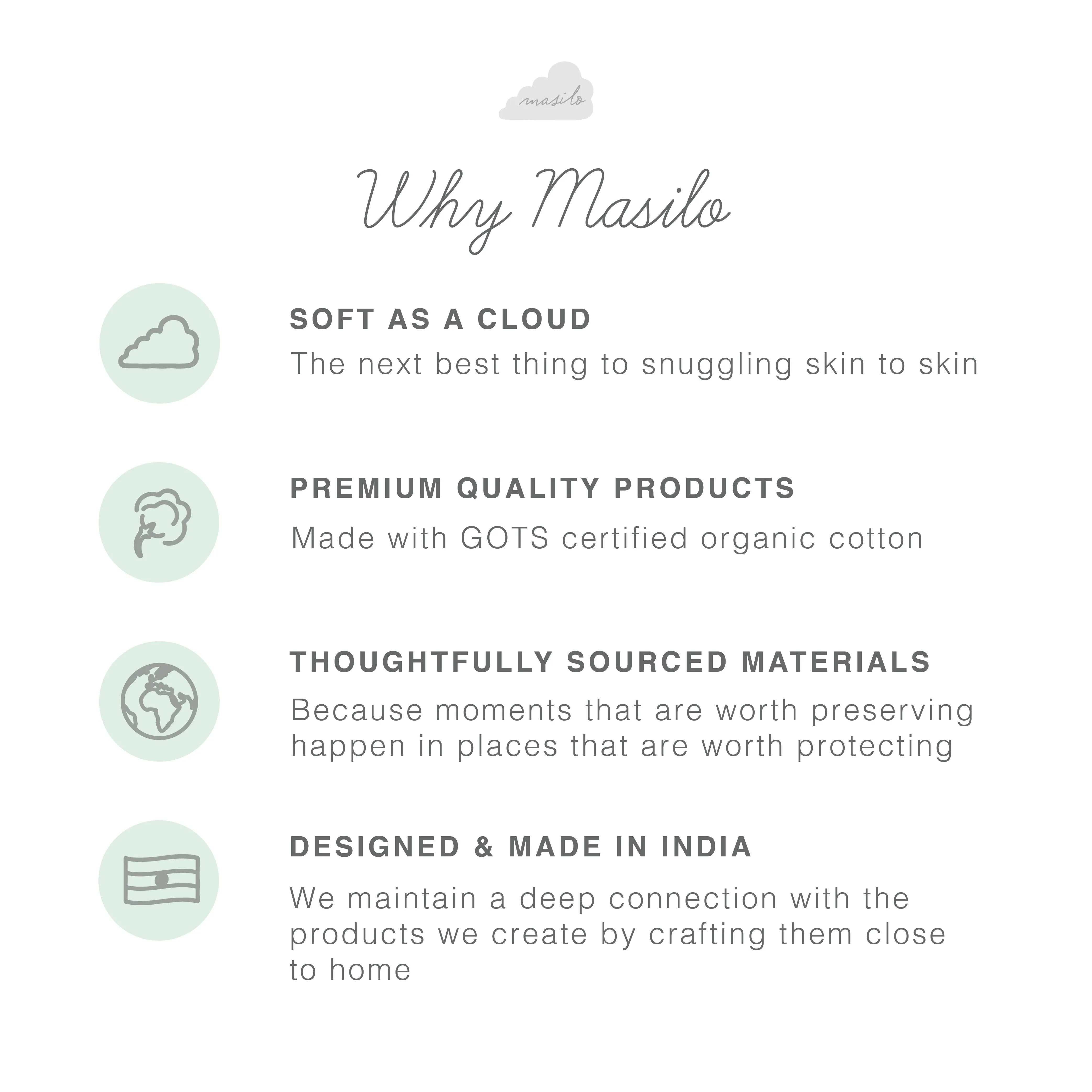 Masilo Organic Nestilo  Cloud Blue
