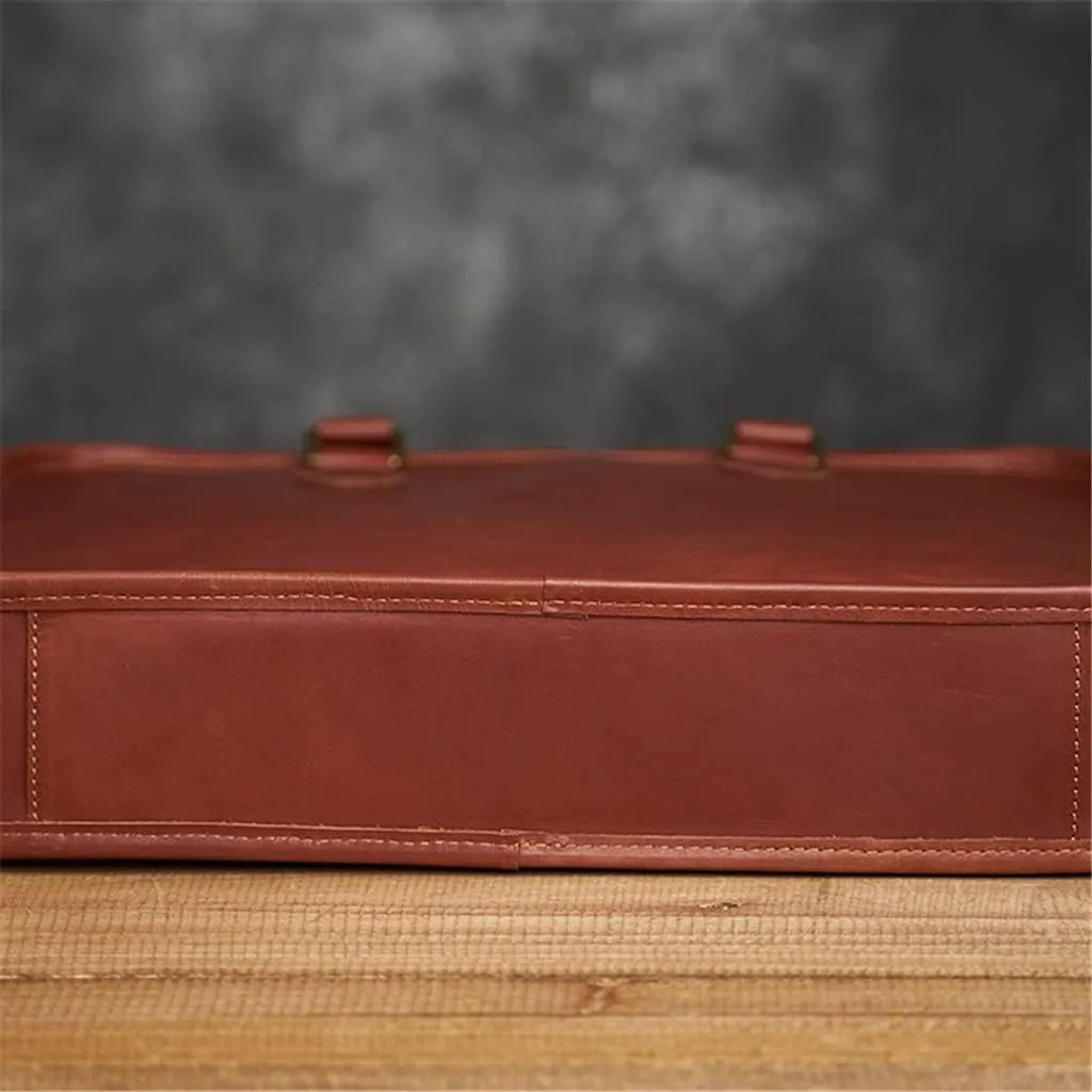 Men's Genuine Leather Bag Men's Briefcase Office Bags for Men Bag Man's Laptop Bags Male Briefcase Handbag