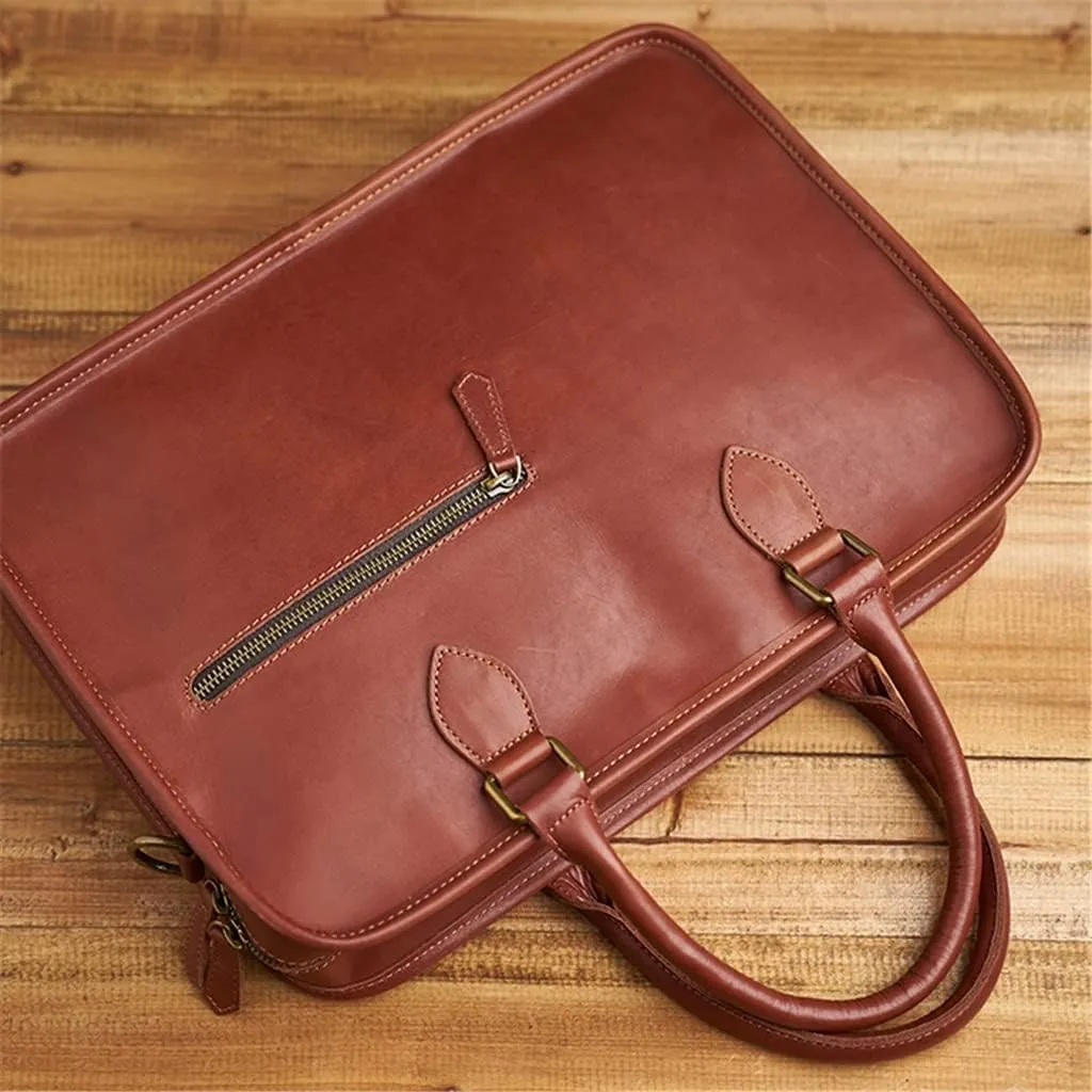 Men's Genuine Leather Bag Men's Briefcase Office Bags for Men Bag Man's Laptop Bags Male Briefcase Handbag