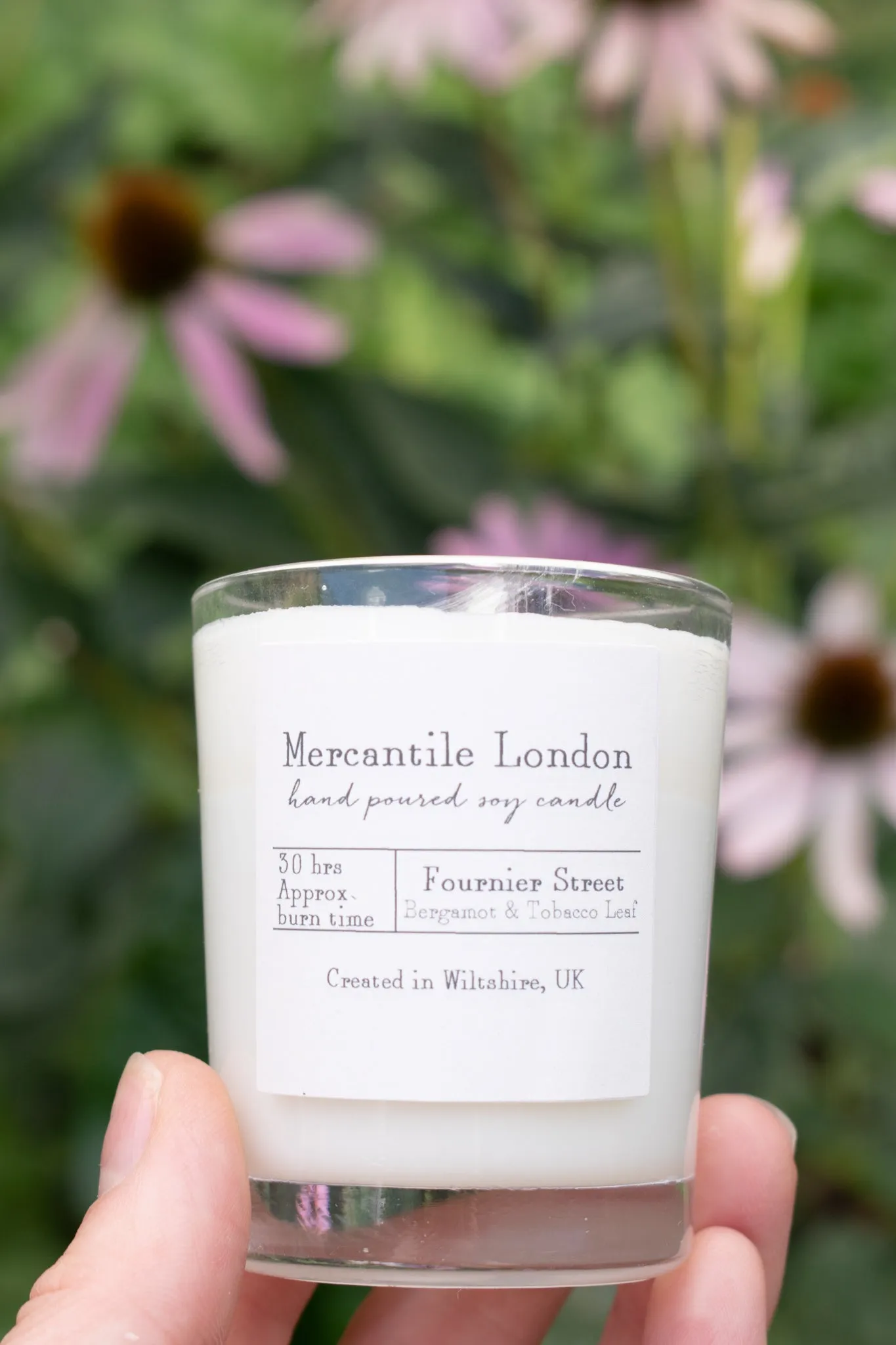 Mercantile London Fournier Street Bergamot And Tobacco Leaf Votive Candle