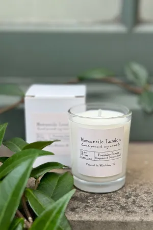 Mercantile London Fournier Street Bergamot And Tobacco Leaf Votive Candle