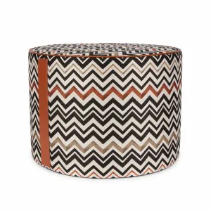 missoni home | belfast cylinder pouf | colour 160