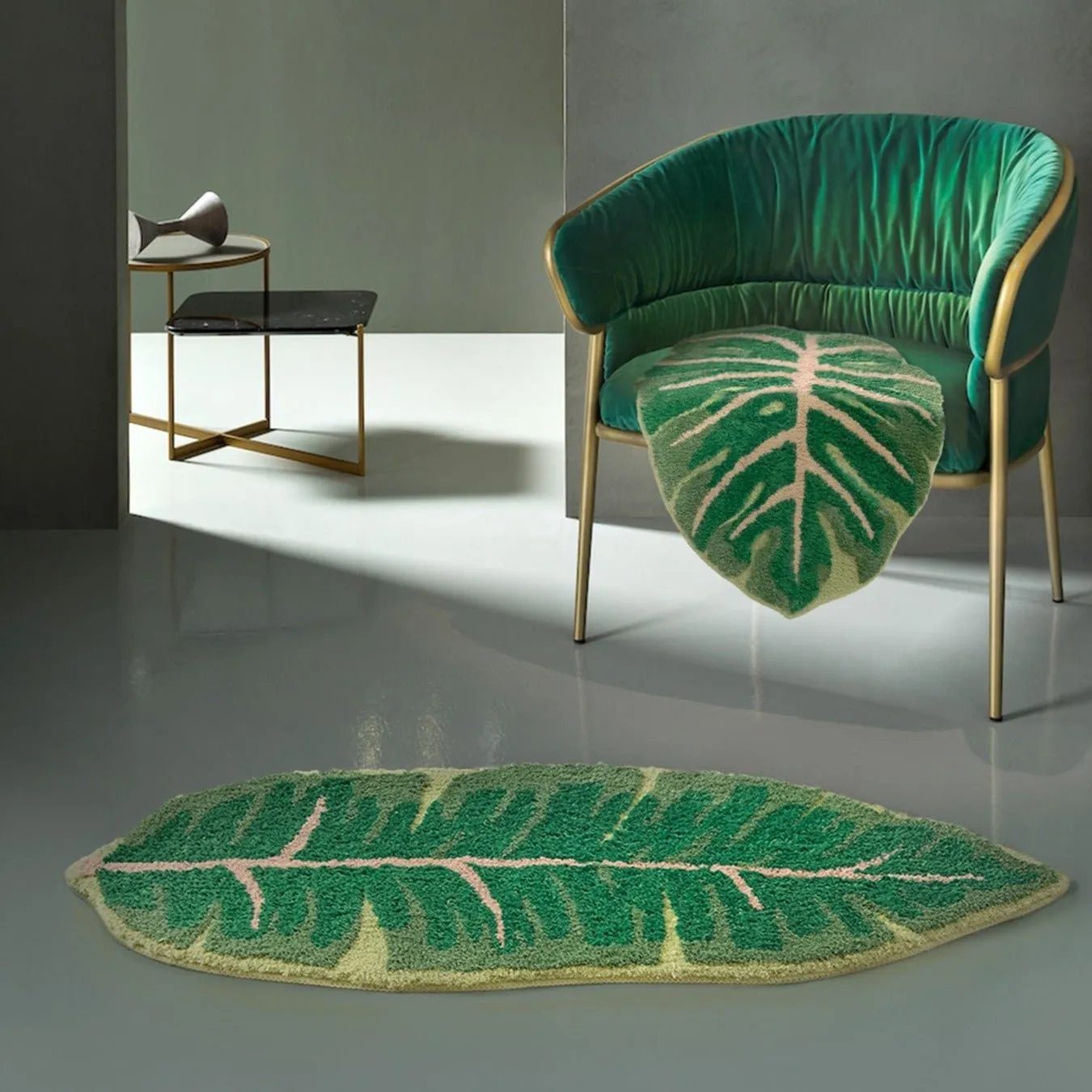 Monstera Leaf Mat