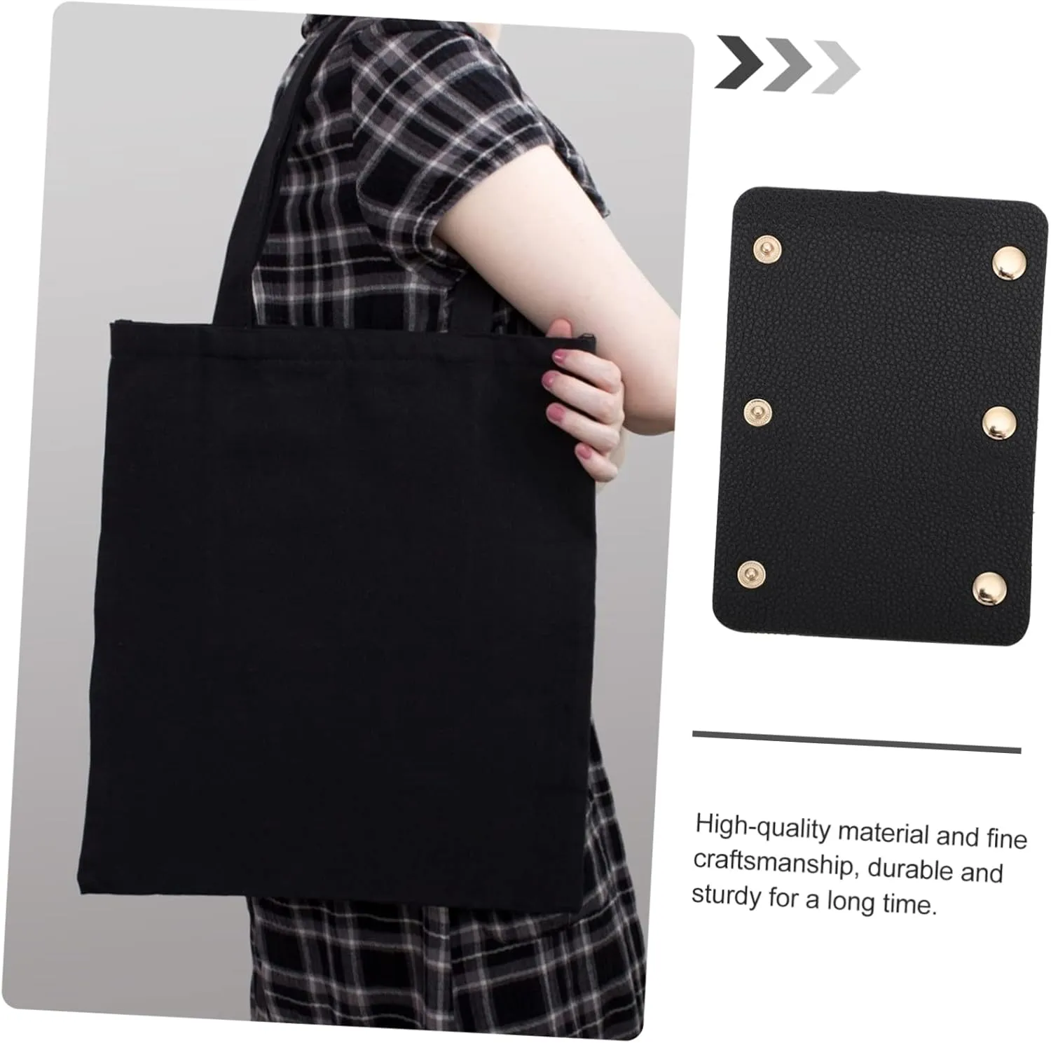 NUOBESTY 8 Pcs Luggage Handle Wrap Grip Bag Handle Protector for Handbags Tote Bag Saddle