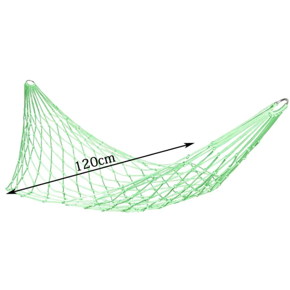 Outdoor Nylon Rope Mesh Camping Hammock - SuperGao