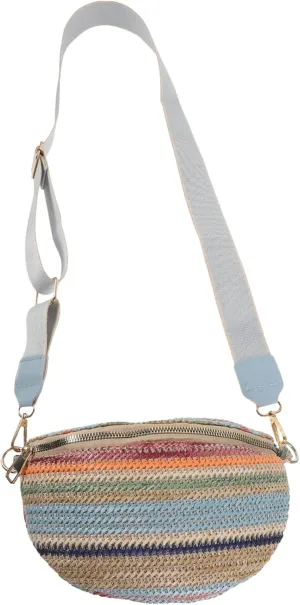 Pack Straw Chest Bag Decorative Waist Bags Fashion Belt Bag Outdoor Waist Bag Belt Bags for Women Trendy