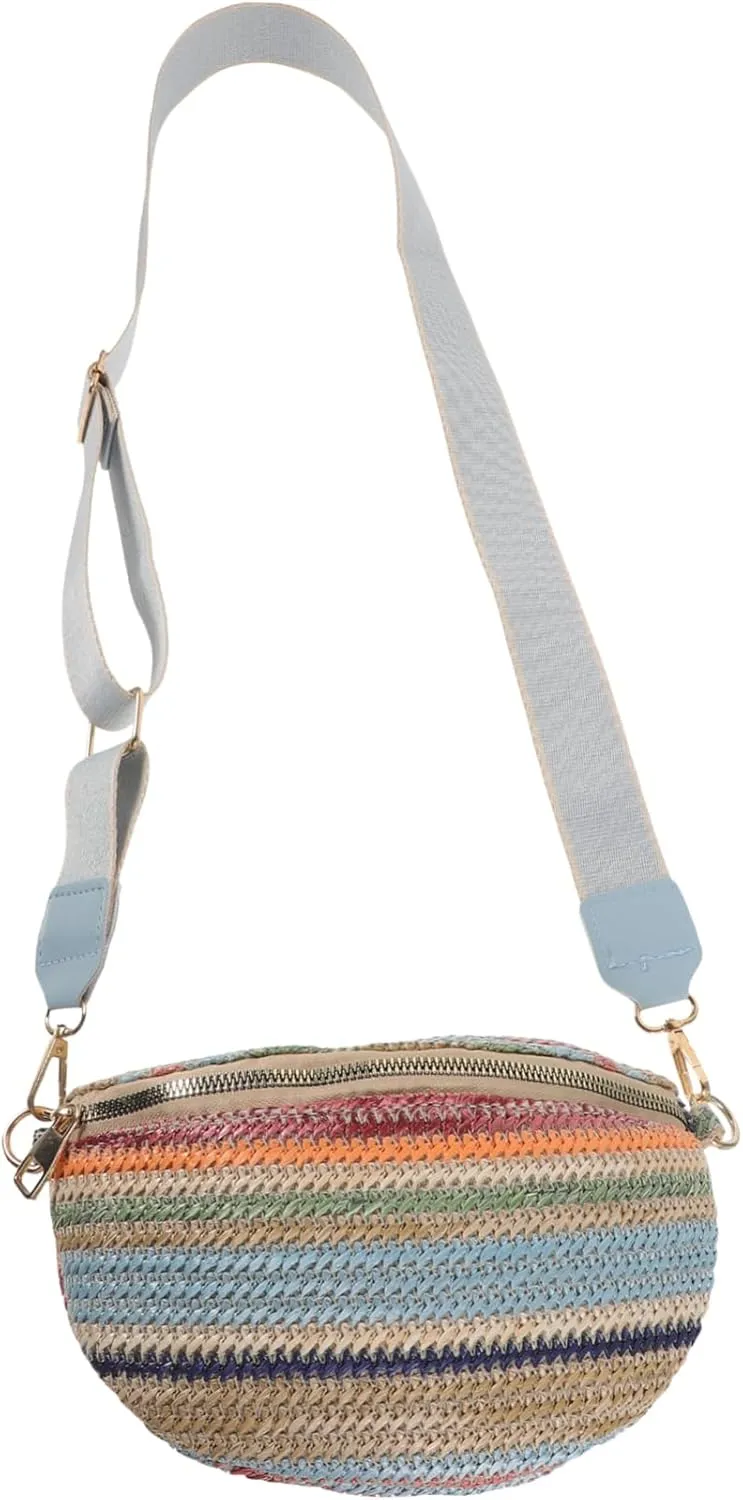 Pack Straw Chest Bag Decorative Waist Bags Fashion Belt Bag Outdoor Waist Bag Belt Bags for Women Trendy
