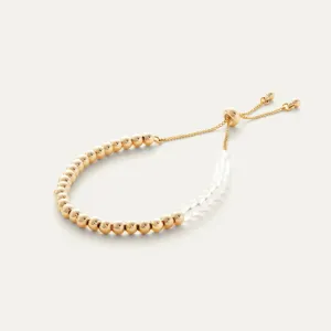 Pia Bracelet (Gold   Clear)