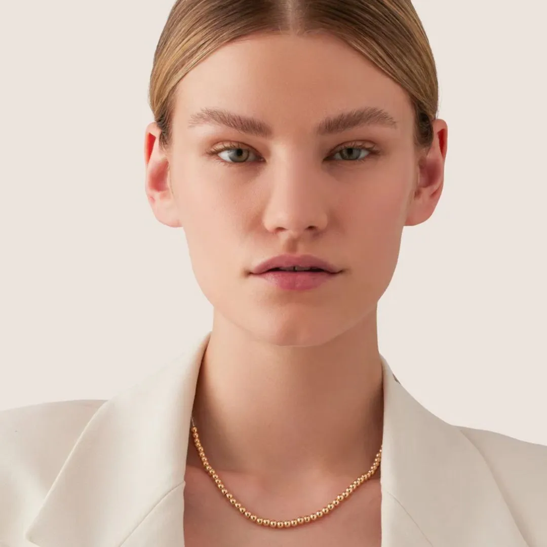 Pia Choker (Gold   Clear)