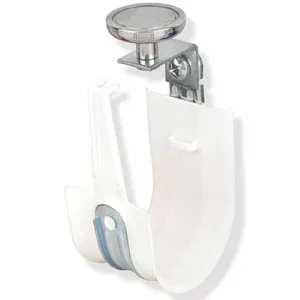 Platinum Tools HPH16MV-10 1" 90 Degree Top Mount HPH J-Hook Size 16 White with Magnet 10pc Box