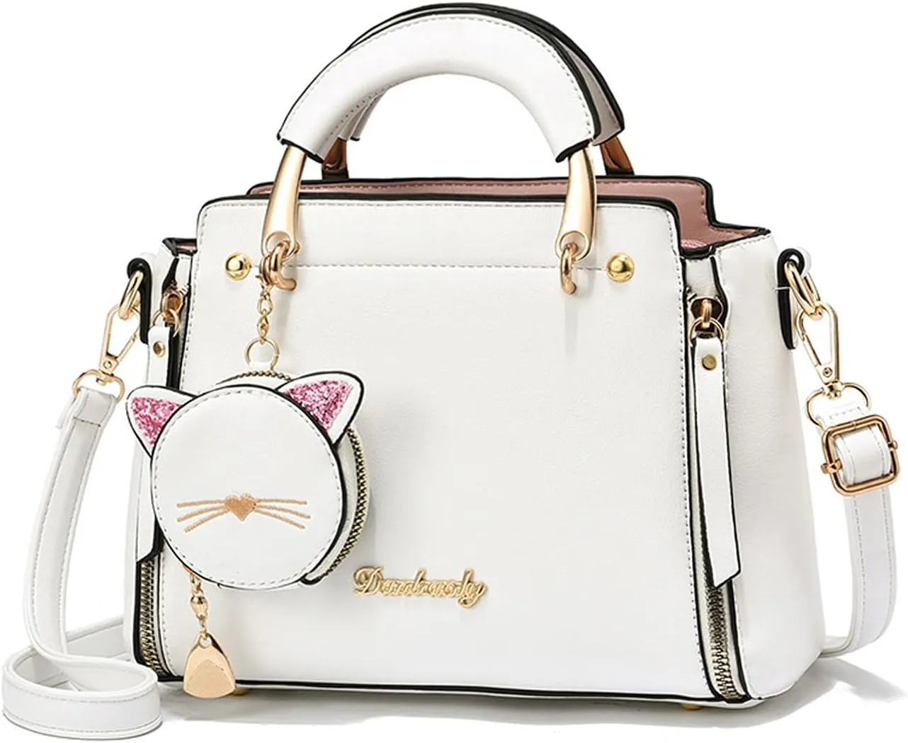 PORRASSO Women Handbag Cute Crossbody Bag Girl Top-Handle Bags Ladies Satchel Shoulder Bag