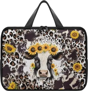 PU Leather Laptop Bag Design for Business Professional Commuter, Protective Sleeve Fits Laptop
