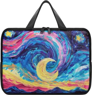 PU Leather Laptop Bag Design for Business Professional Commuter, Protective Sleeve Fits Laptop