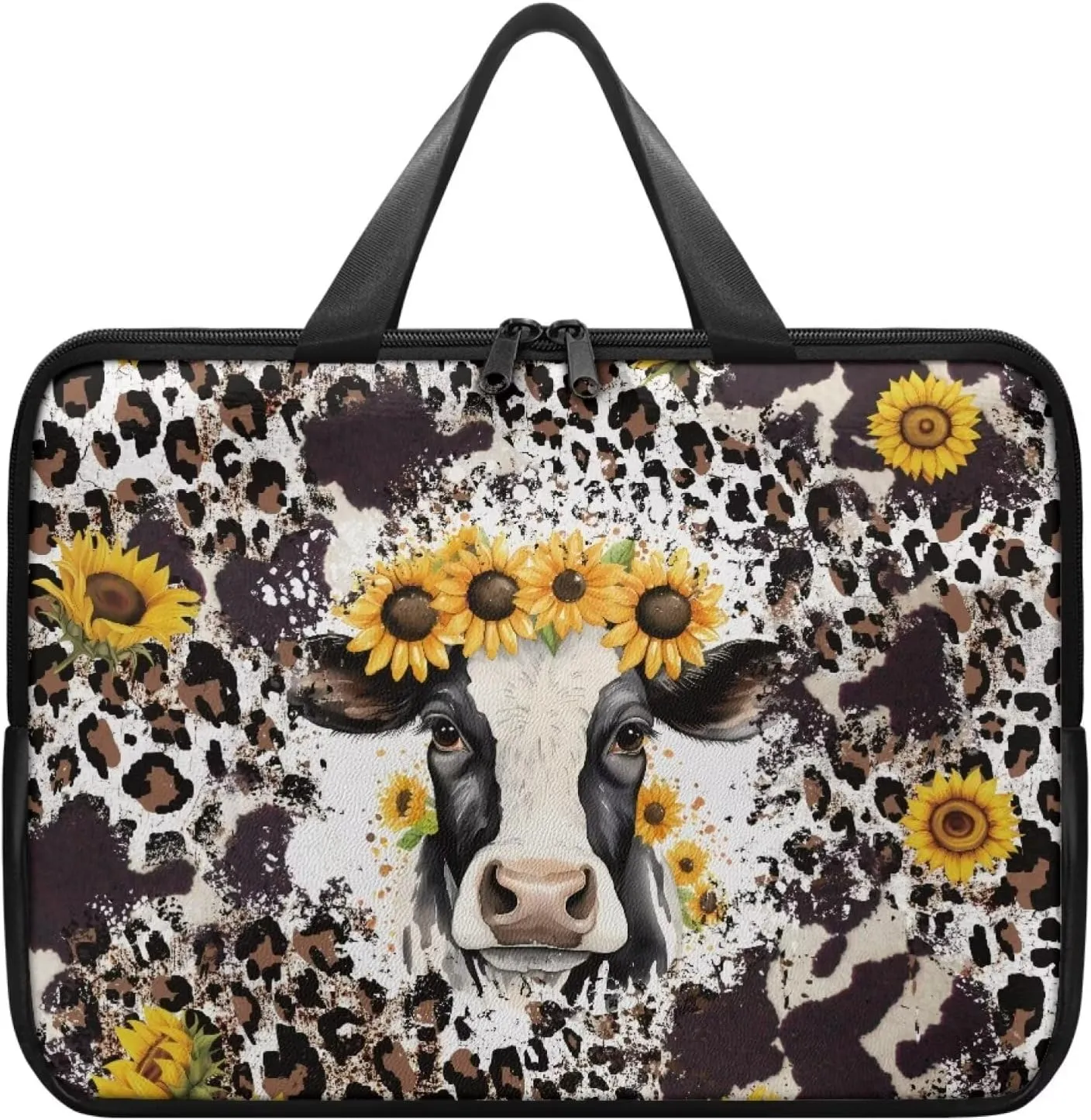 PU Leather Laptop Bag Design for Business Professional Commuter, Protective Sleeve Fits Laptop