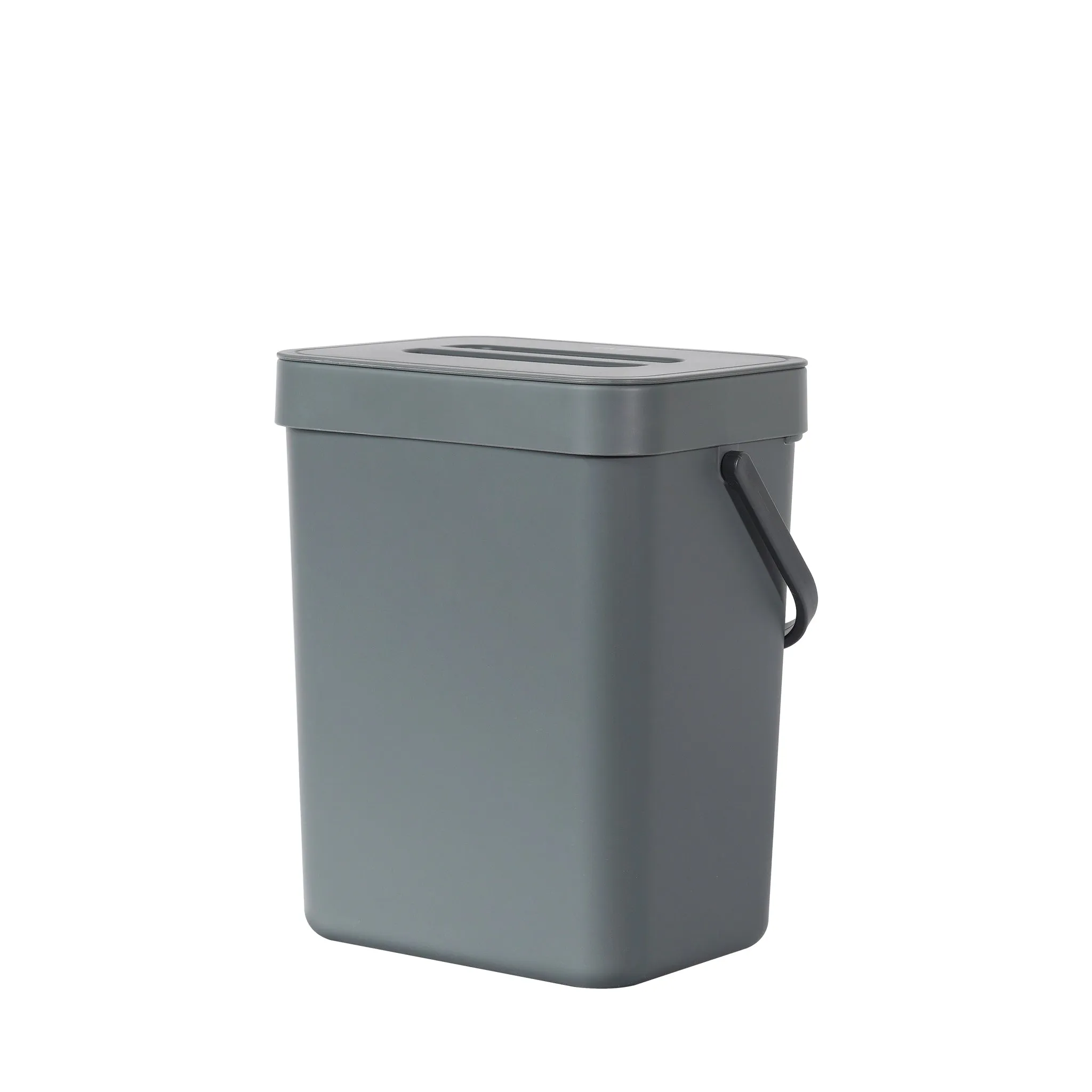 Puro Compost Bin with Lid - Dark Gray 5L / 1.32 Gal