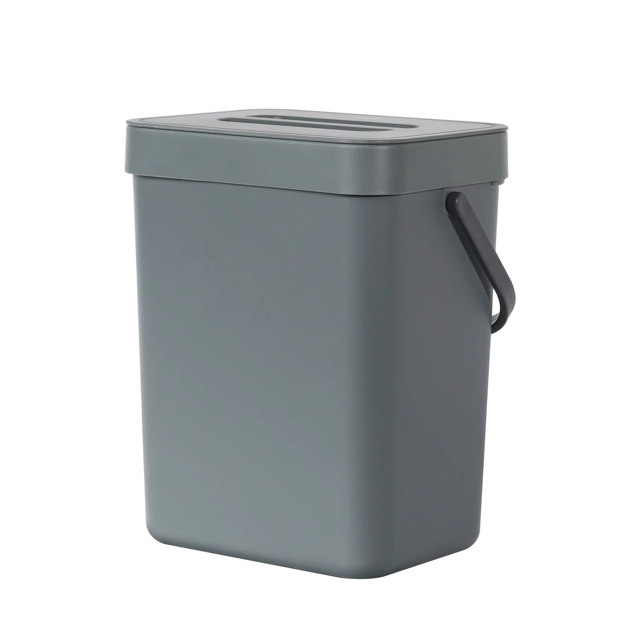 Puro Compost Bin with Lid - Dark Gray 5L / 1.32 Gal