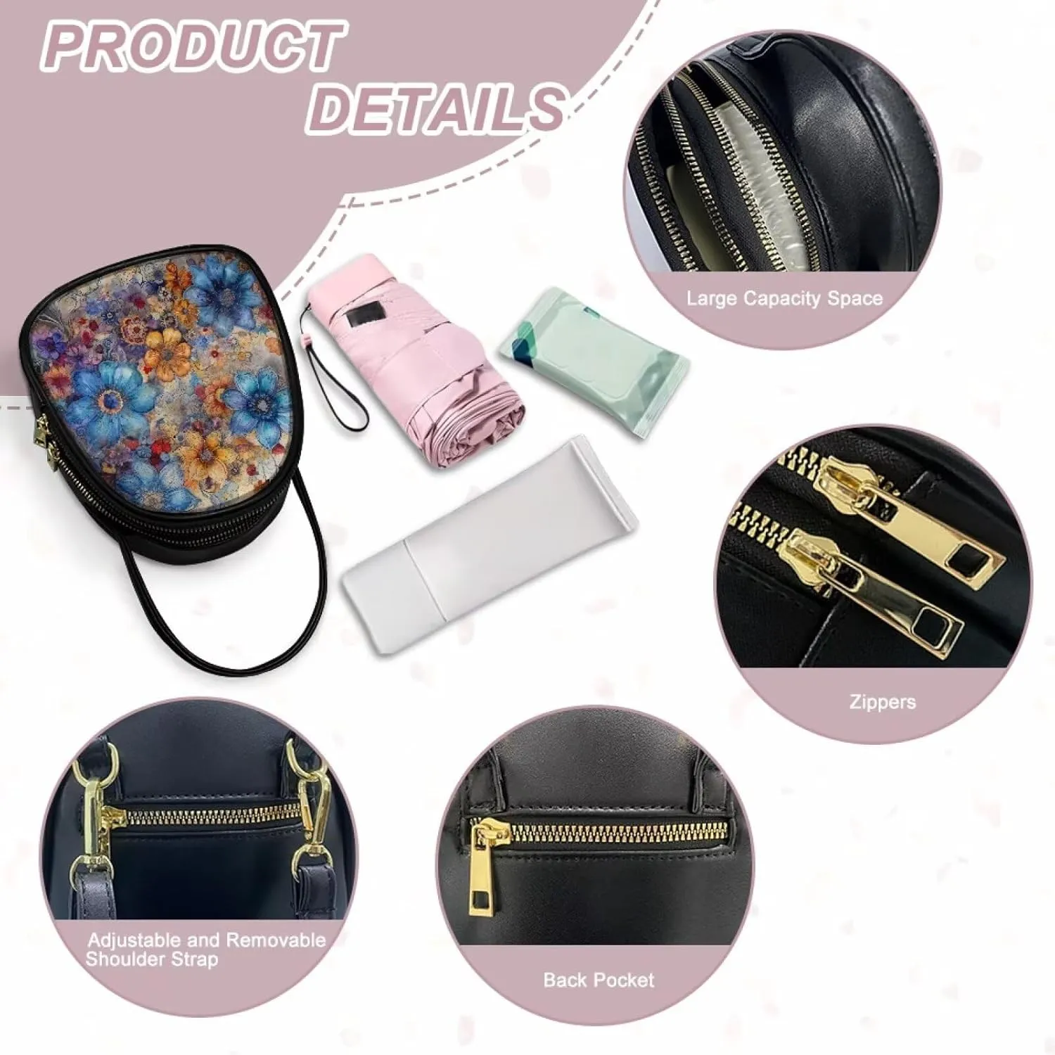 Purses for Women Shoulder Bag Trendy Leather Crossbody Bags Small Phone Purse