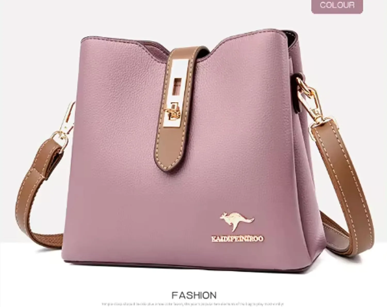 Quality Leather Bucket Bags For Women - Modern Hobo Purses Small And Large