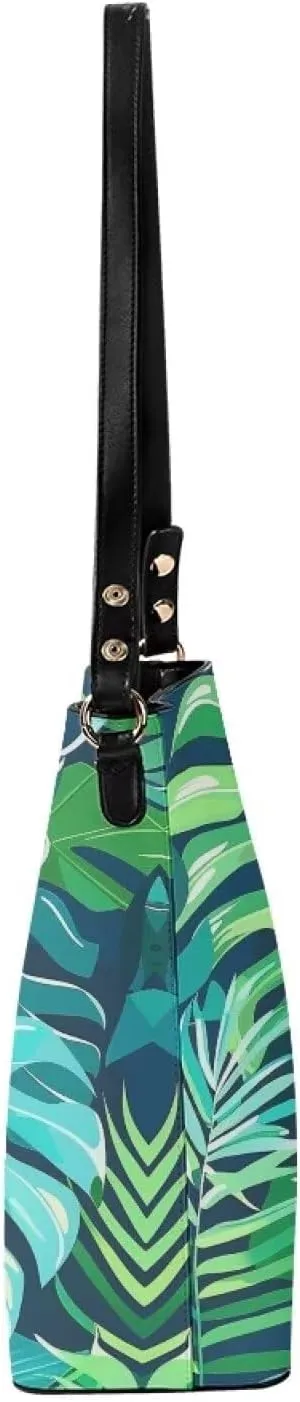 Retro Hobo Purse and Wallet Roomy Leather Bucket Bags with Straps and Pockets