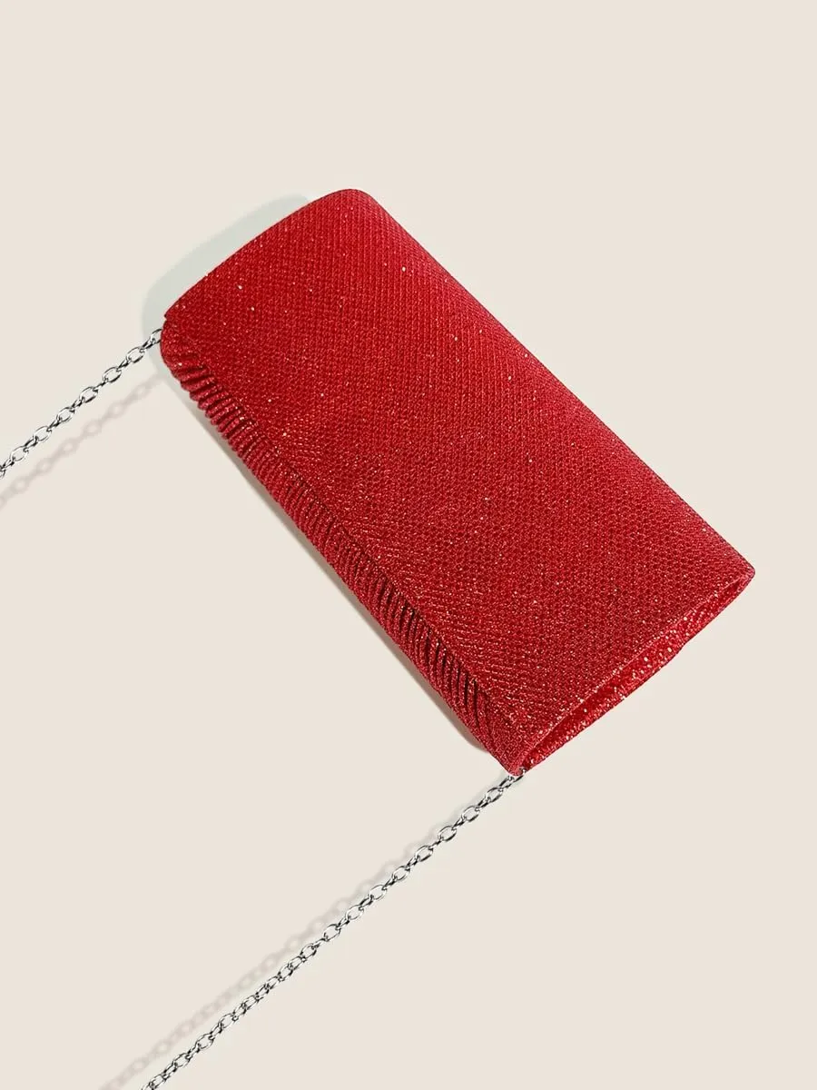 Rhinestone Bow Clutch Purses Women Chic Shiny Evening Handbag Evening Clutch Bag with Chain for Party Prom Wedding 2025