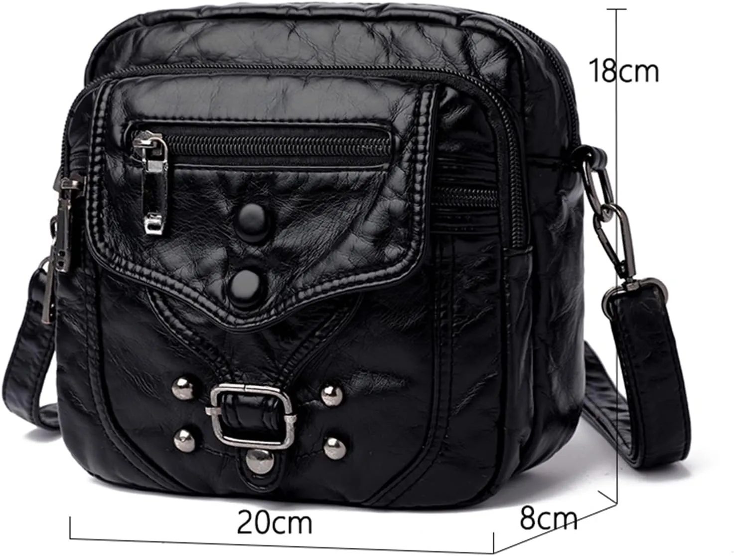 Shoulder Bag Large Capacity Waterproof Canvas Handbag with Shoulder Strap Stylish and Versatile Leisure Bag(White)