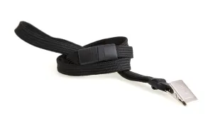 SICURIX Lanyard BLACK BD Clip 12 Pack (65524)