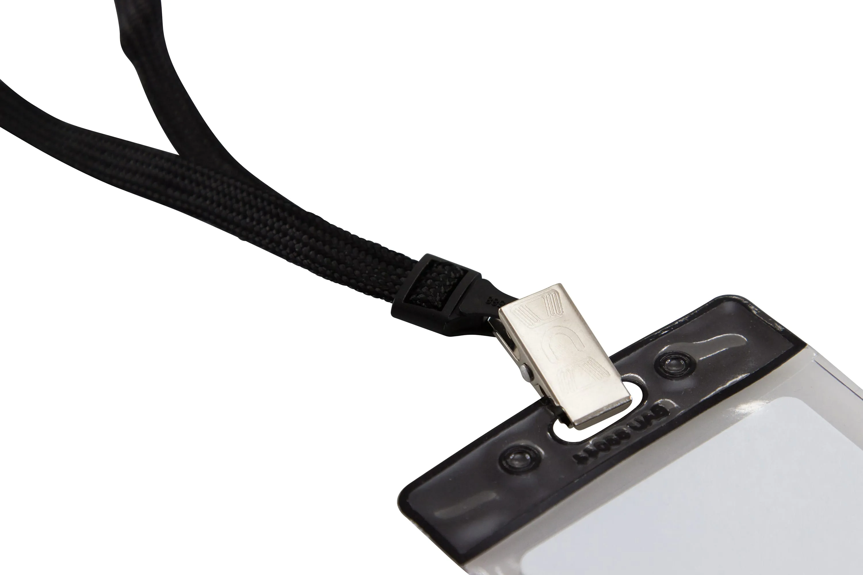 SICURIX Lanyard BLACK BD Clip 12 Pack (65524)