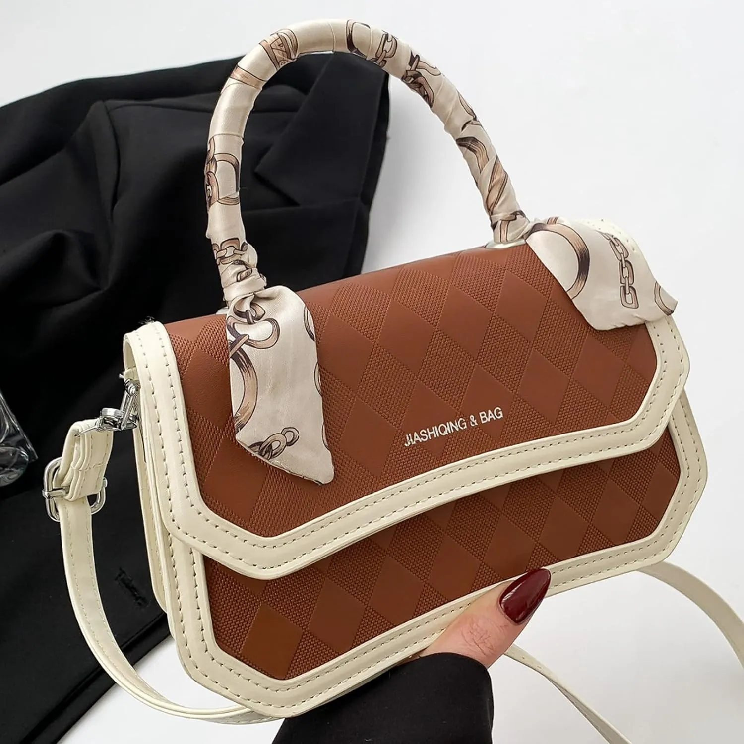 Small Hobo Bags for Women PU Leather Purses and Handbags Shoulder Bags Ladies Crossbody Bags Top Handle Tote Bag (E)