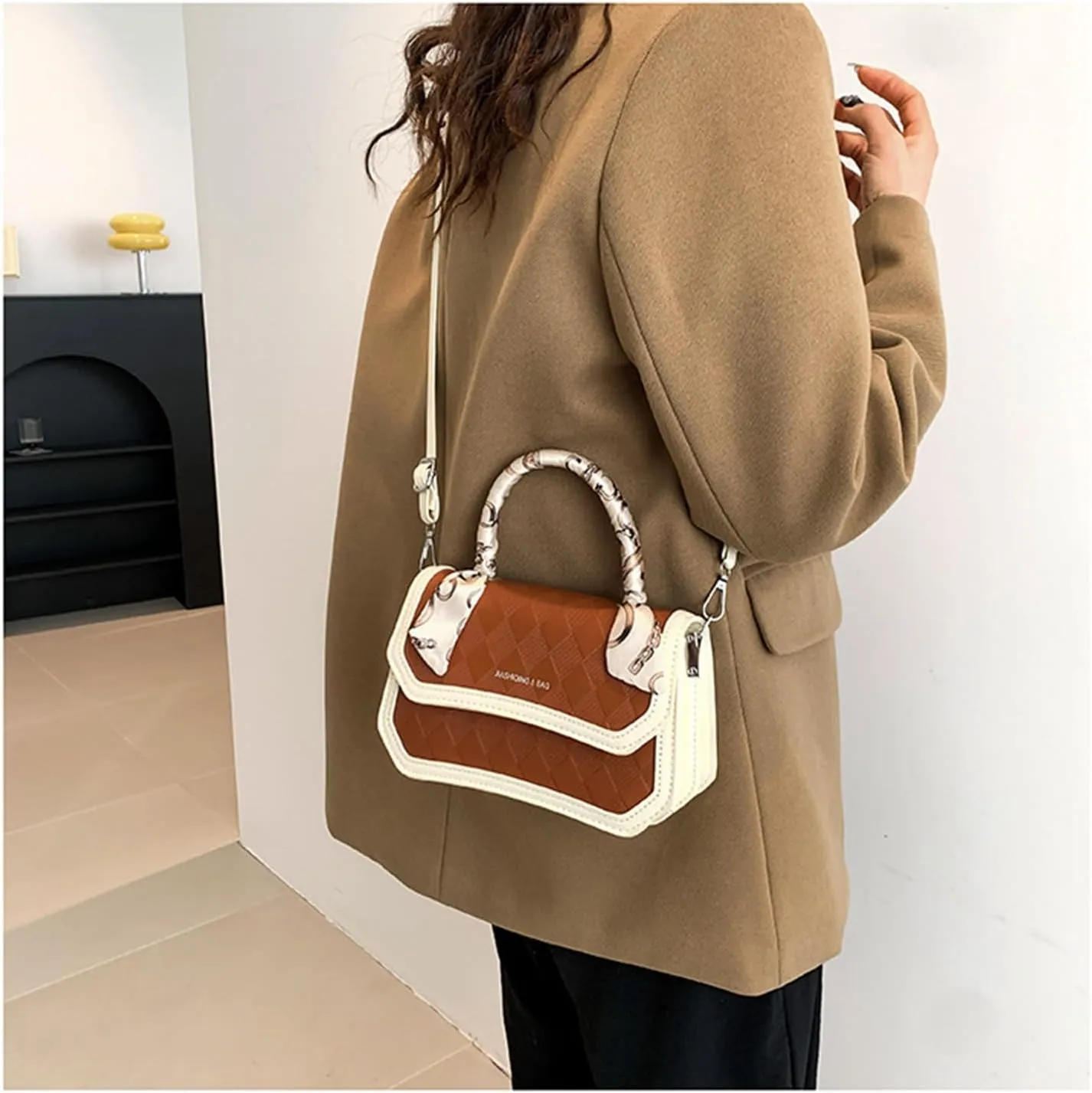 Small Hobo Bags for Women PU Leather Purses and Handbags Shoulder Bags Ladies Crossbody Bags Top Handle Tote Bag (E)