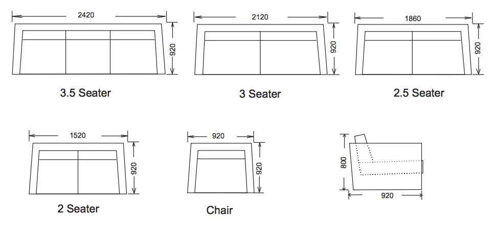 Sofa Loft -Custom Made In Sydney Please Contact The Store For Pricing