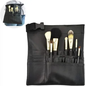 SteelFever 22 Pockets Professional Cosmetic Makeup Brush Bag with Adjustable Belt Strap for Artist