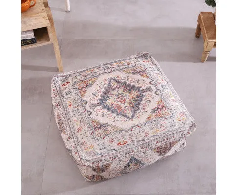 Stunning Moroccan Cushion Cover, Pouf, Beanbag, Yoga Meditation Cushion, Ottoman, Footstool, Home Decor Gift, Kilim Floor Cushion